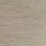 Grassy textile wallcovering mixed in sandcolor with horizontal lightbrown stripes.